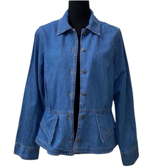 Women's Denim Jacket by Color me Cotton.(Size M) - Picture 1 of 6